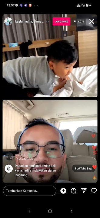 LIVE INSTAGRAM CENG ZAMZAM KAYLA DAN ANAK ANAKNYA