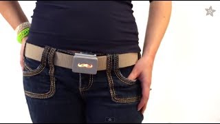 3D Printed LED Buckle with Adafruit's GEMMA!