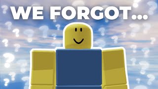 We FORGOT About These Roblox Games…