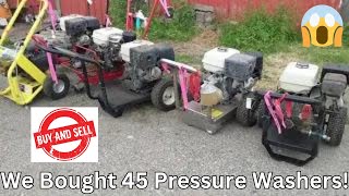 Buy & Sell - How to make money flipping power equipment * 45 unit pressure washer buy *