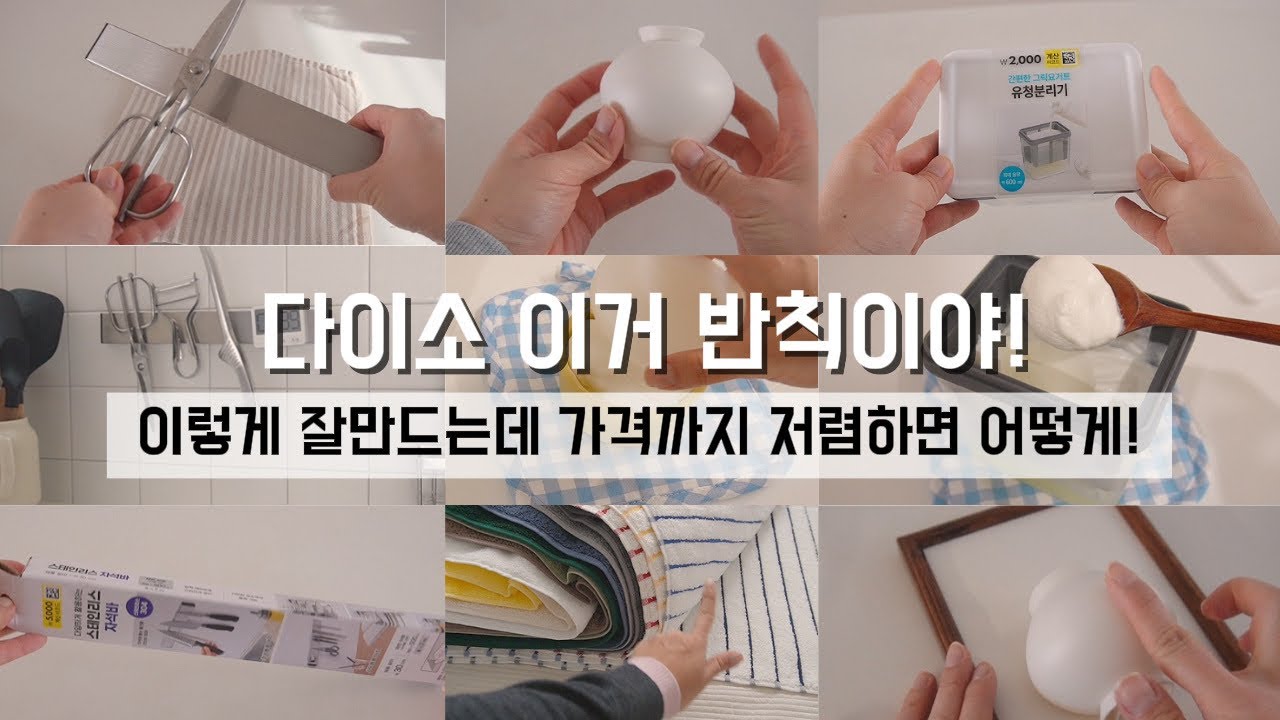 다이소 반칙! 가격도 저렴한데 이렇게까지 잘만들어버리면 어떡해?!! / 안 살 이유가 1개도 없는 다이소 신상 꿀템들 / 정리정돈은 역시 다이소!