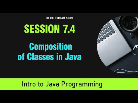 Java for Beginners: Session 7.4 - Composition of Classes