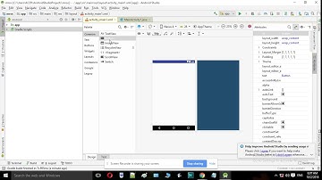 Android Studio Design View Layout elements not displayed, fix this ( appcompat ) Hello World