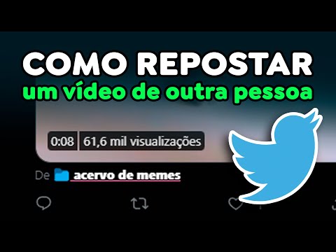 Como REPOSTAR um vídeo no TWITTER (PC e Celular)