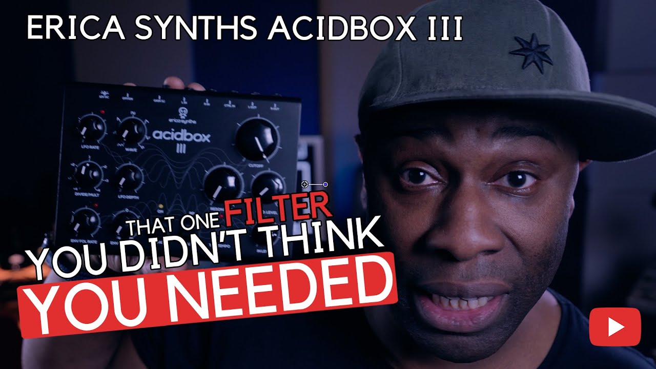 Erica Synths AcidBox III a Polivoks filter bank on your desktop 