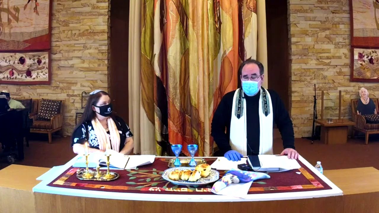 Duo Rabbi’s  Friday Night Shabbat Services  with  Rabbi Akselrad and Rabbi Olshein 12/4/20
