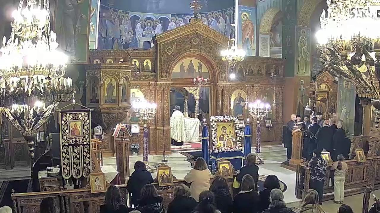 Β' Στάση των Χαιρετισμών της Παναγίας 6/3/2026