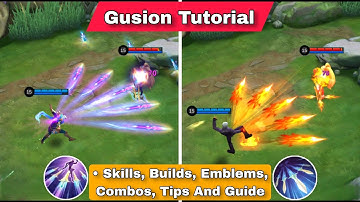 How To Use Gusion Mobile Legends | Tips And Combo | Gusion Tutorial