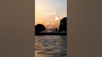 سورة فاطر من الاية ٣٨:٣٦ #اكسبلور #اسلاميات #السعودية #اسلام_صبحي #راحة_نفسية #قرآن #قرآن_بصوت_رائع