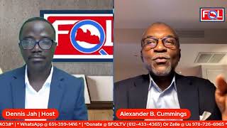 Exclusive Interview with Mr. Alexander Cummings, Standard bearer of the CPP