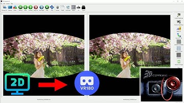 Quick Tutorial: Convert Your Favorite Video into a Virtual Reality 180 Video with 3DCombine Software