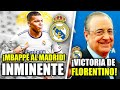 FICHAJE INMINENTE: MBAPPÉ AL MADRID | ¡VICTORIA DE FLORENTINO! | TODOS LOS DETALLES DE LA OPERACIÓN