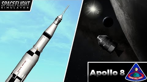 Spaceflight Simulator | Apollo 8 - Christmas on the Moon 56th anniversary 🎄👨‍🚀🚀🌒