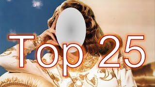 Top 25 Female Actresses of all time Colorized
