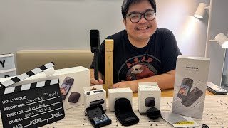 Jamuchie Travels unboxing Insta 360 x 3