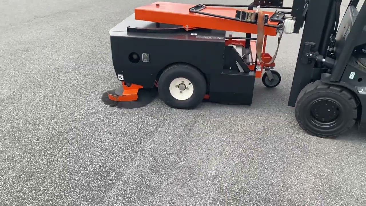 Sopmaskin Smartsweep för pallgafflar