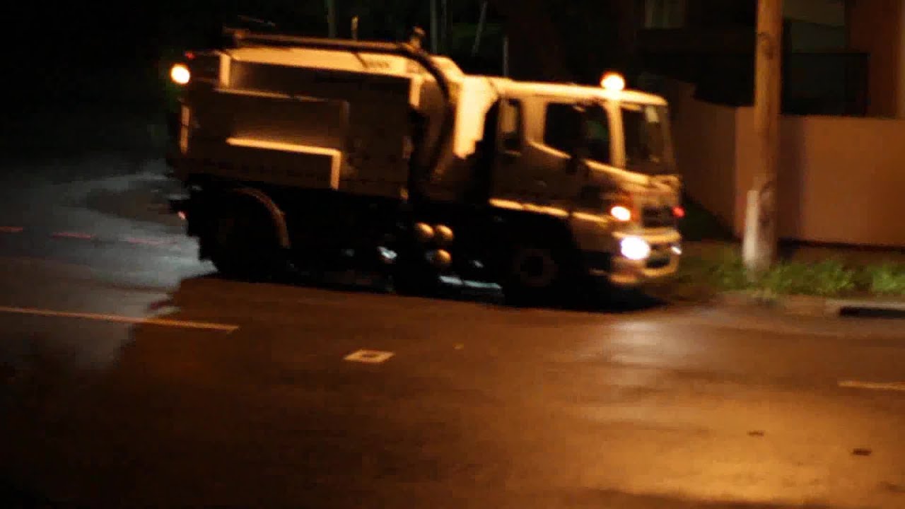 Brisbane City Council Midnight street sweeper YouTube