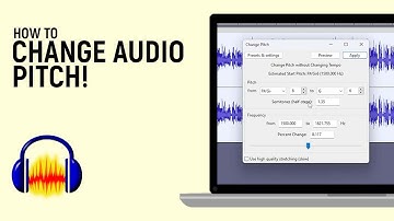 How to Change Pitch of Audio Using Audacity Software [EASY]