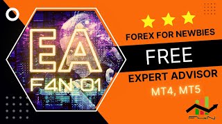 👍 F4N EA01 Forex Expert Advisor free EA for MT5,  trend following martingale strategy forex strategy