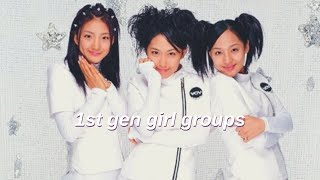 the best of: 1st gen girl groups