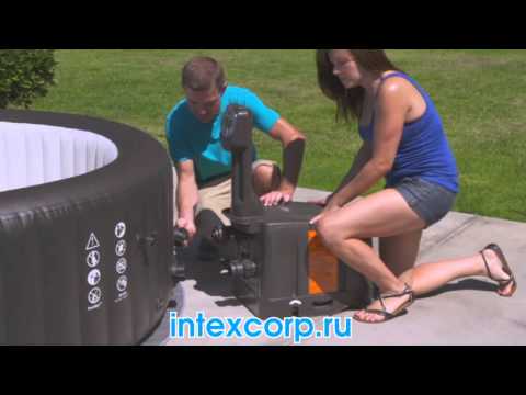 Надувной СПА бассейн INTEX PureSpa Jet Massage, 196х71 см 28422