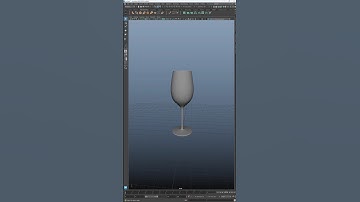 Timelapse: Stunning 3D Glass Modeling in Maya  #mayamodeling #mayaforbeginners