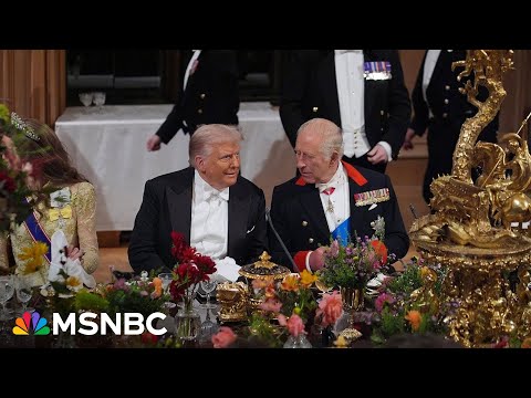 Watch Trump And King Charles Full Remarks At State Dinner With British Royal Family