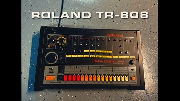 ROLAND TR-808 + TUBBUTEC UNIPULSE MIDI DEMO