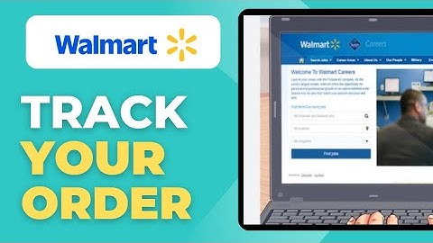 How To Find Tracking Number On Walmart