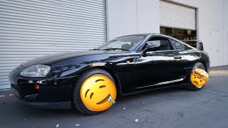 Toyota Supra Gets New Wheels!!
