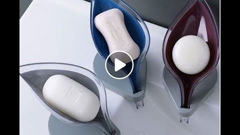 Creative Leaf Drain Soap Dish
