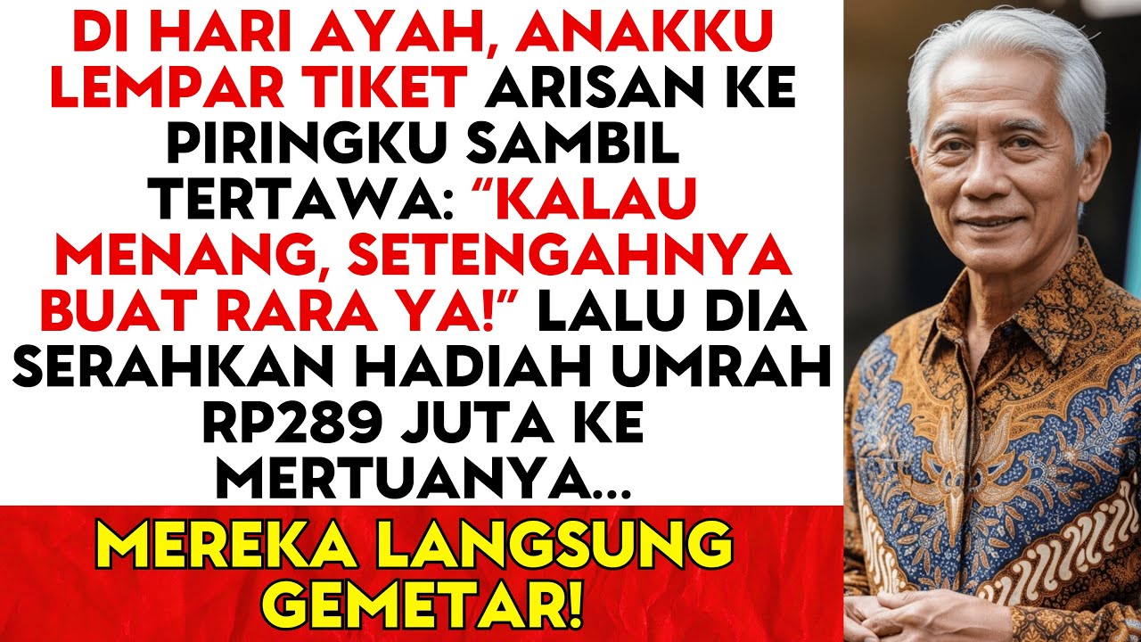 Dia Beri Mertuanya Paket Umrah 300 Juta Dari Rekeningku — Aku Hanya Dapat Tiket Murahan Itu...