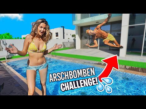 Аrschbomben Challenge mit Freundin!! **DU bestimmst wer gewinnt**