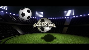 BLENDER like SOCCER BALL | Corel Motion Studio 3D Tutorial
