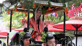 王朝絵巻、優雅に繰り広げ　京都・葵祭