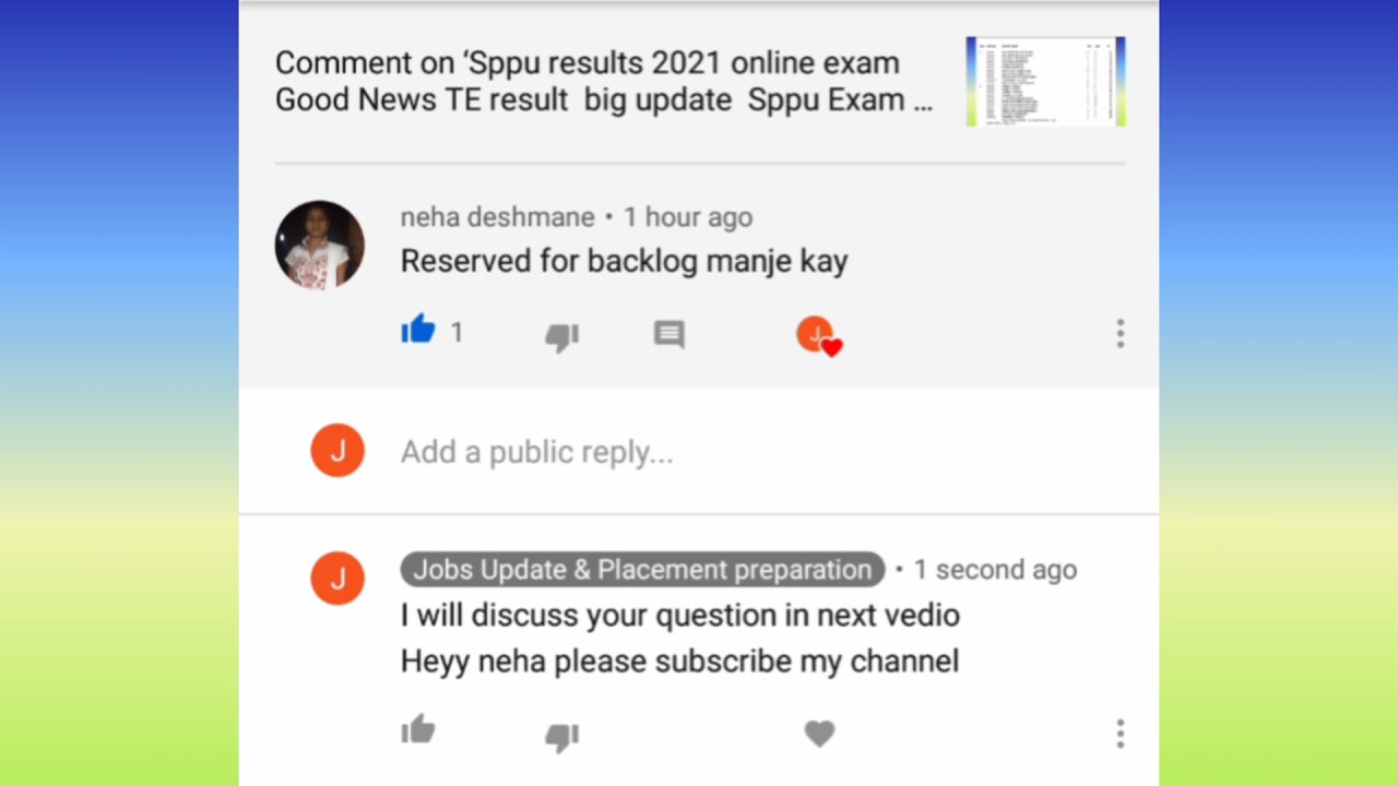 Sppu Result 2021 Online Exam Reserved for Backlog 😱 most important issue Discussion must watch it 👍