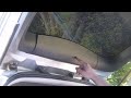 Как снять пластик - обшивку задней крышки багажника на Mitsubishi Outlander3