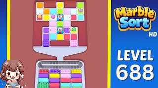 Marble Sort Level 688 Solution Walkthrough