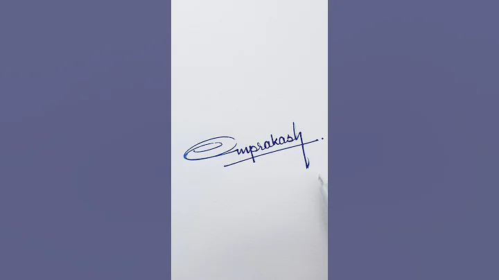 Signature Design #signature @Satish.Calligraphy