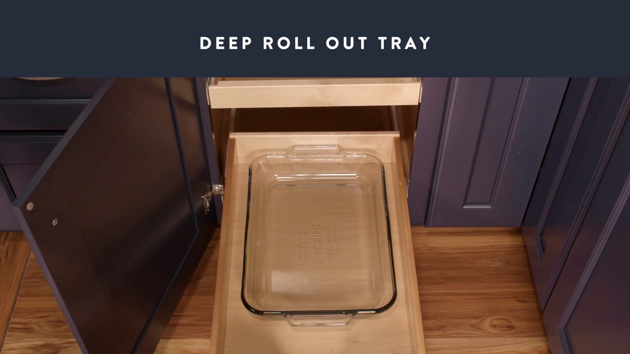 Cardell Cabinetry Deep Roll Out Tray