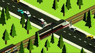 Railroad Crossing Pro - Ultimate Train Simulator - Walkthrough #8 screenshot 3