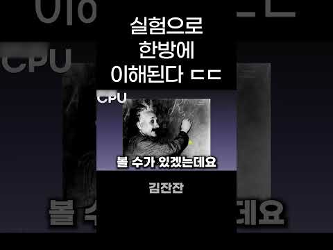 외국형들이 쉽게 알려주는 CPU와 GPU의 차이