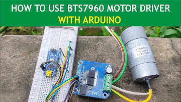 Hoe de BTS7960-motordriver met Arduino te gebruiken | Een DC-motor met hoge stroomsterkte besture...