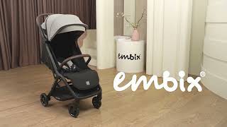 EMBIX Zeus ซูท | รถเข็นพับเล็กพับเร็ว สำหรับเดินทาง ใช้งานง่ายคล่องตัว