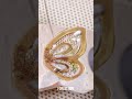 How to make an amazing ring with moving butterfly wings 🦋 #diy