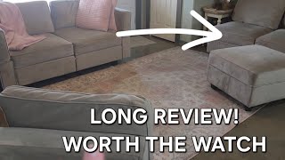 Belffin Modular Sectional Sofa! FULL REVIEW AFTER 1 YEAR!!
