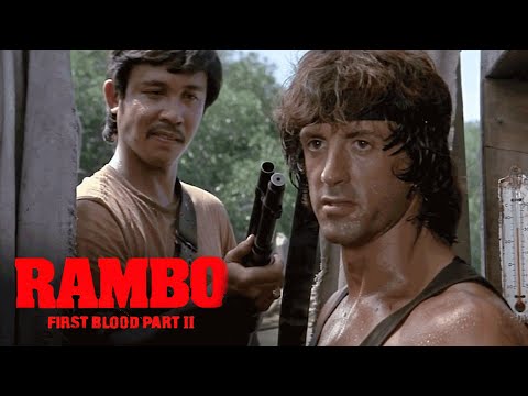 'John's Boat Is Commandeered By Vietnamese Troops' Scene | Rambo: First Blood Part II