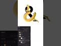 😳WOW! Check out what you can do with a Banana in Photoshop! 🍌🖊️😱 #typedesign #photoshop #design
