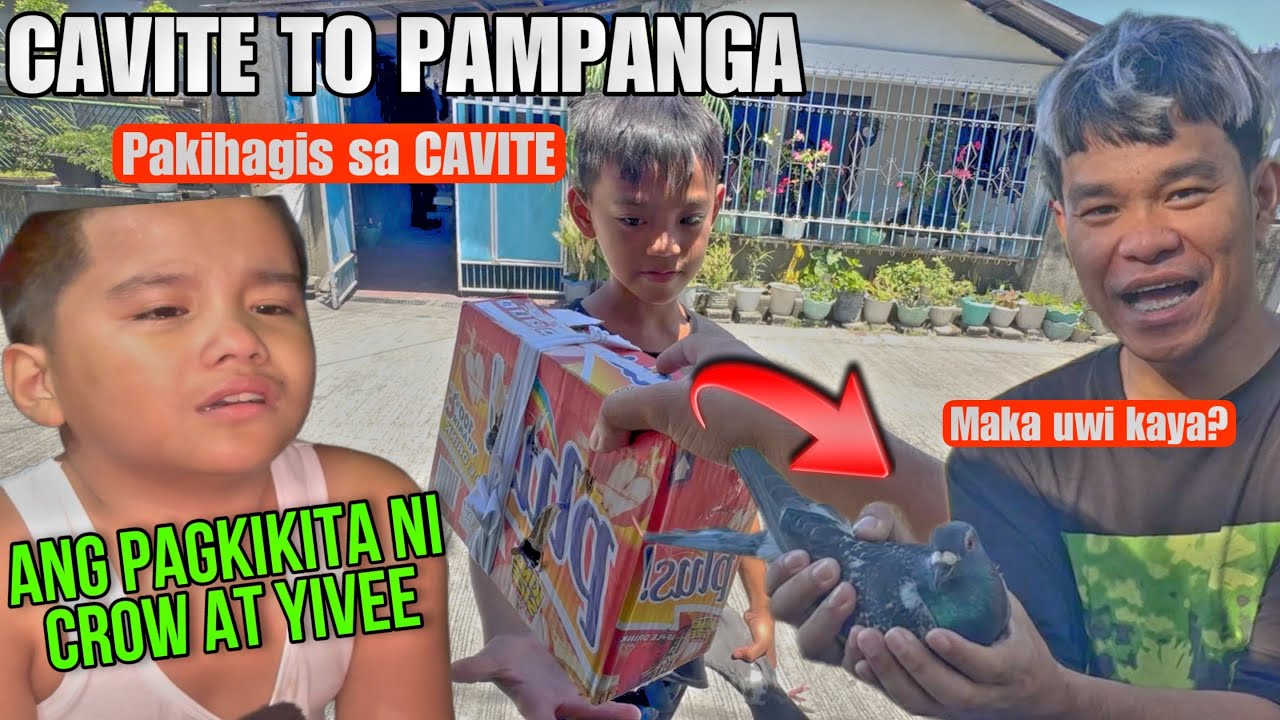 CAVITE TO PAMPANGA MAKAUWI KAYA KALAPATI? (NAGKITA NA SI CROW AT YIVEE)