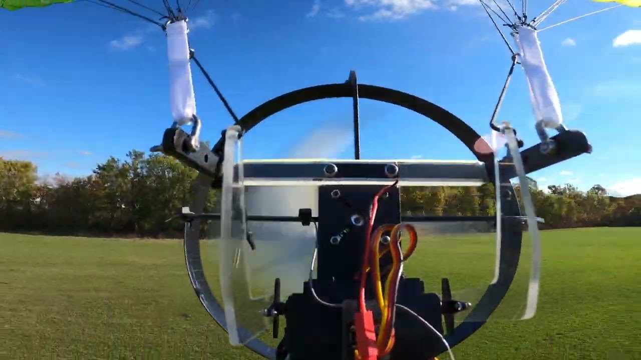 The Hobbyking Rc Paramotor V2 maiden flight(Onboard GoPro perspective)